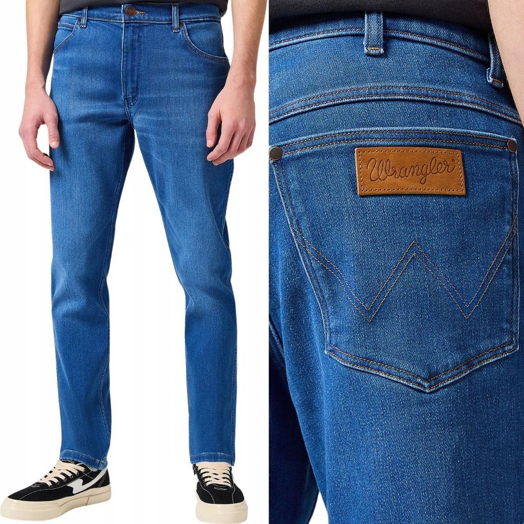 WRANGLER, Jeanshosen da uomo, slim fit, RIVER, W32 L32, Immagine del prodotto 