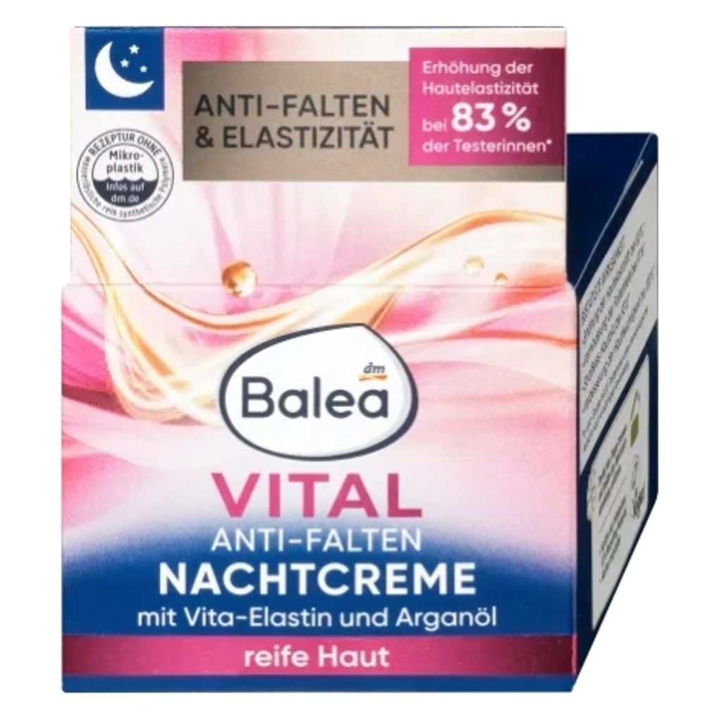 Balea Vital Intensive Anti-Falten Nachtcreme 50ml Produktbild 