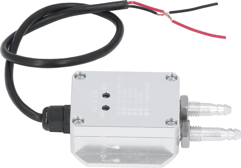 Transmetteur de pression 24V robuste avec boîtier en métal aluminium - 8