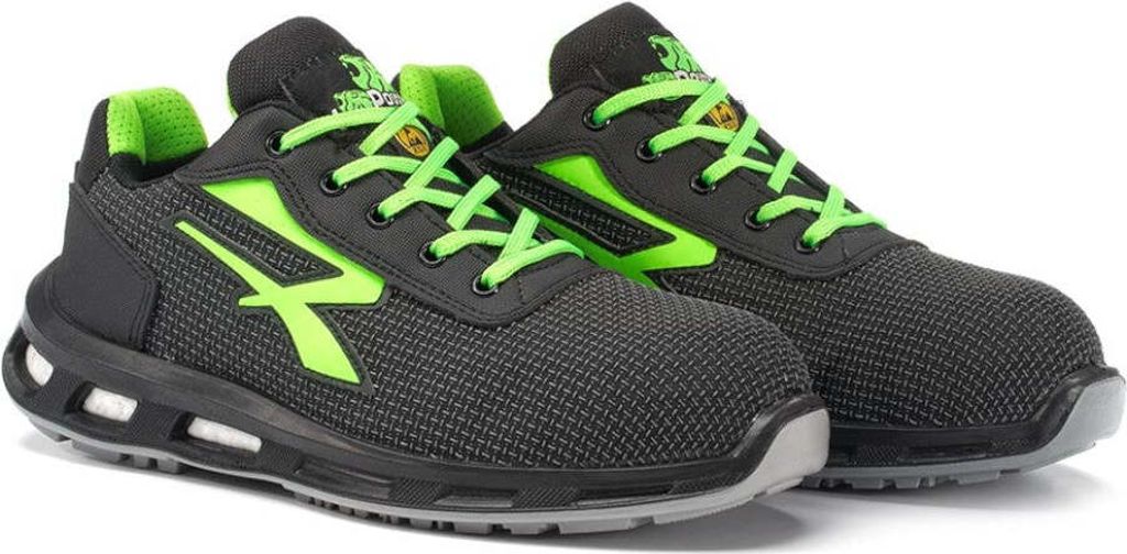 Atmungsaktive, durchtrittsichere S3 SRC Sicherheitshalbschuhe mit Aluminiumkappe und rutschfester Sohle - 42