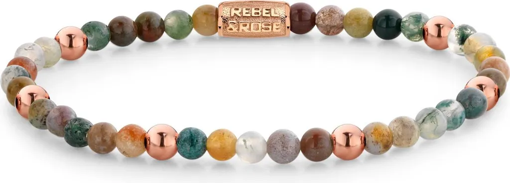 Bracciale con perline "Playful Indian Summer" RR-40083-R - Misura: 15 cm - XS