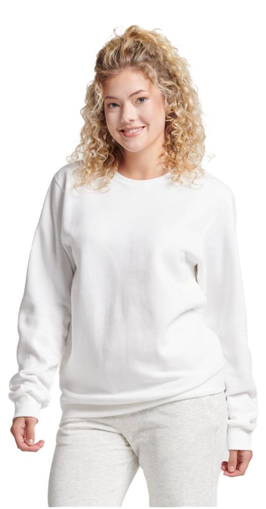 Jerzees - "Eco Premium" Sweatshirt für Herren/Damen Uni LT3764 (3XL) (Weiß)