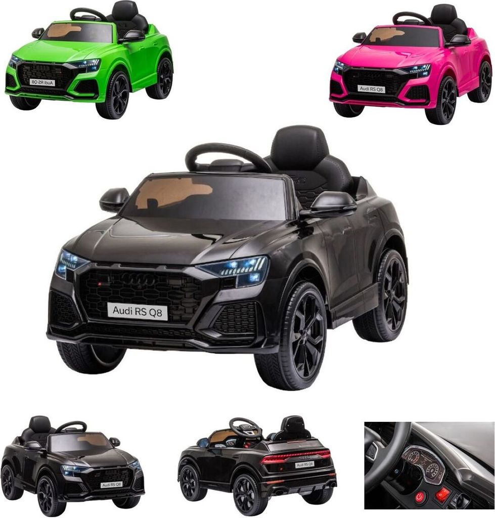 ES-Toys Kinder Elektrofahrzeug Audi RS Q8 lizenziert Produktbild 