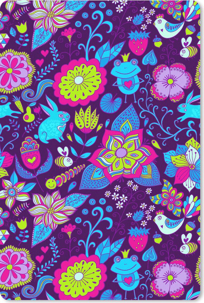 MuchoWow Mauspad Mousepad Mädchen - Kaninchen - Rosa - Muster - Mädchen - Kinder - Kinder 18x27 cm - Mousepads - Maus Mat - Pad - Mausunterlage