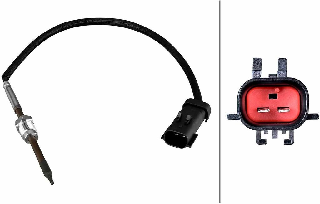 HELLA 6PT 010 376-931 Abgastemperatursensor für INTERNATIONAL 3000 320mm