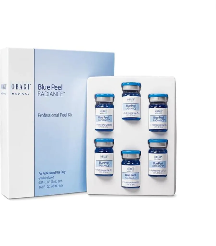 Obagi Blue Peel Radiance Kit à l'Acide Salicylique - Soin Éclat 6 x 8 ml