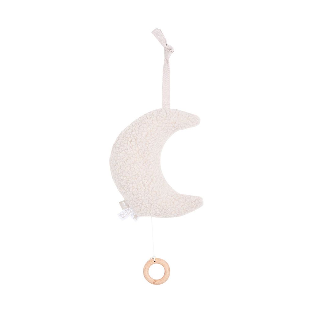 Jollein Moon Musikmobile Nougat Produktbild 