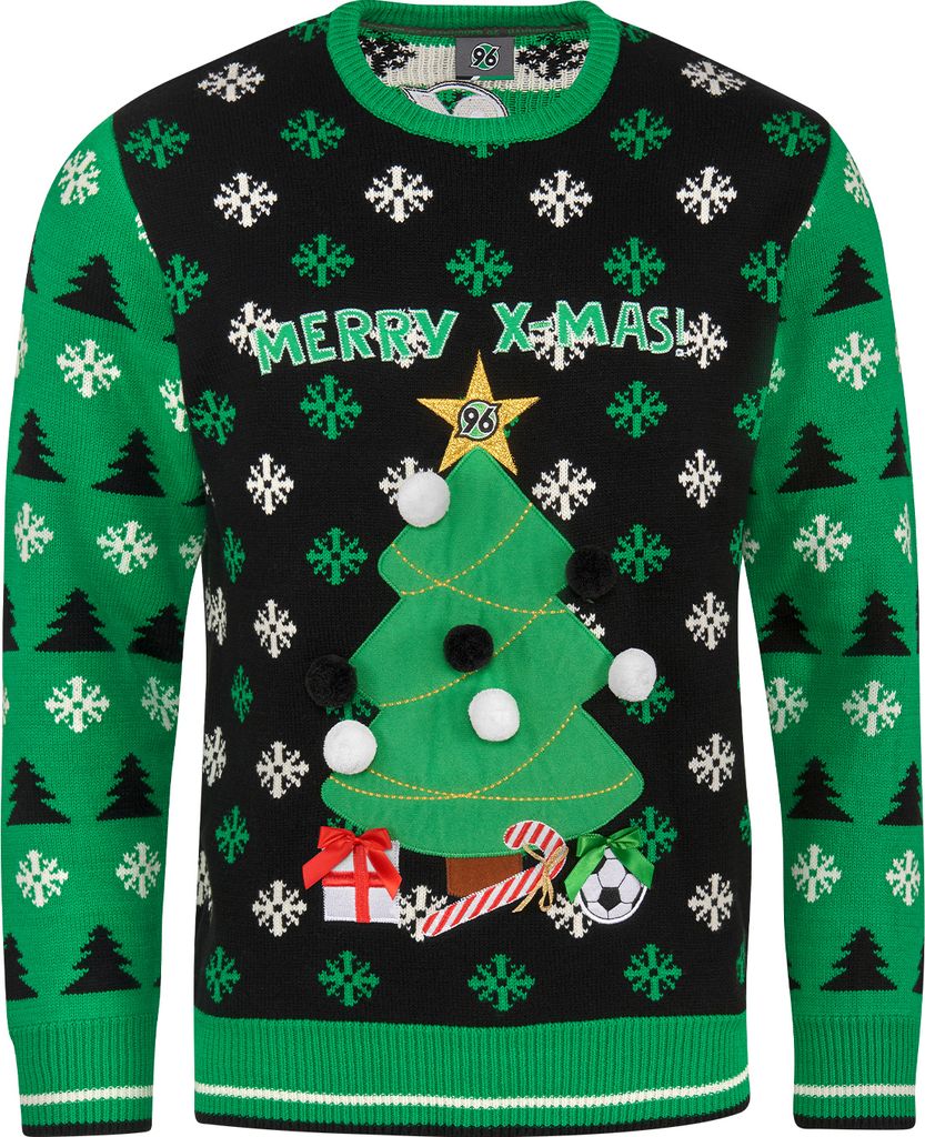 Hannover 96 H96 Pullover Weihnachtssweater Gr. 3XL