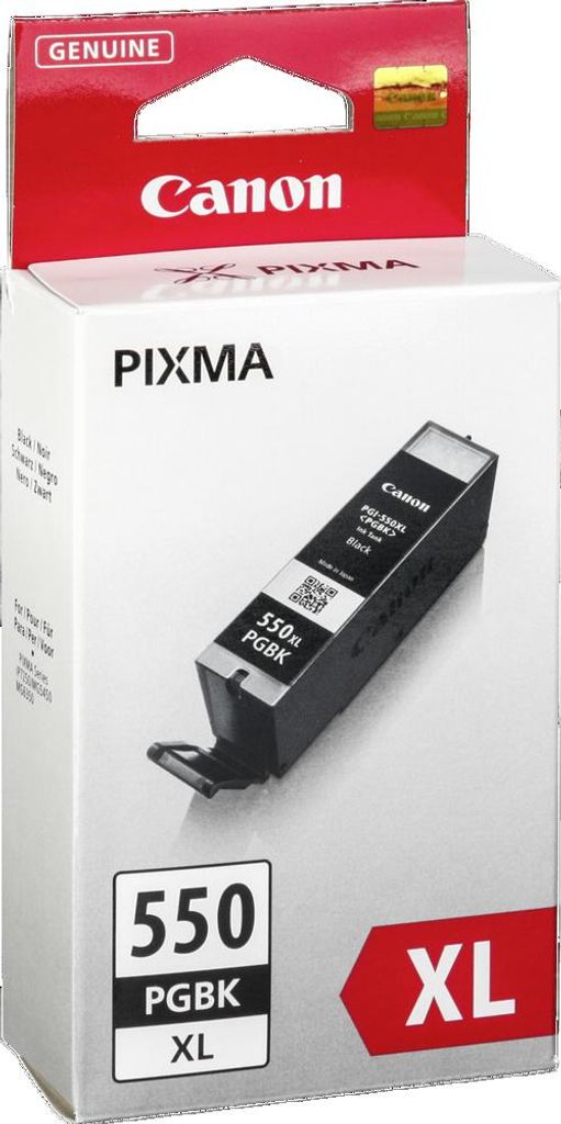 Canon PGI-550PGBK XL inktpatroon, pigmentzwart Productafbeelding 