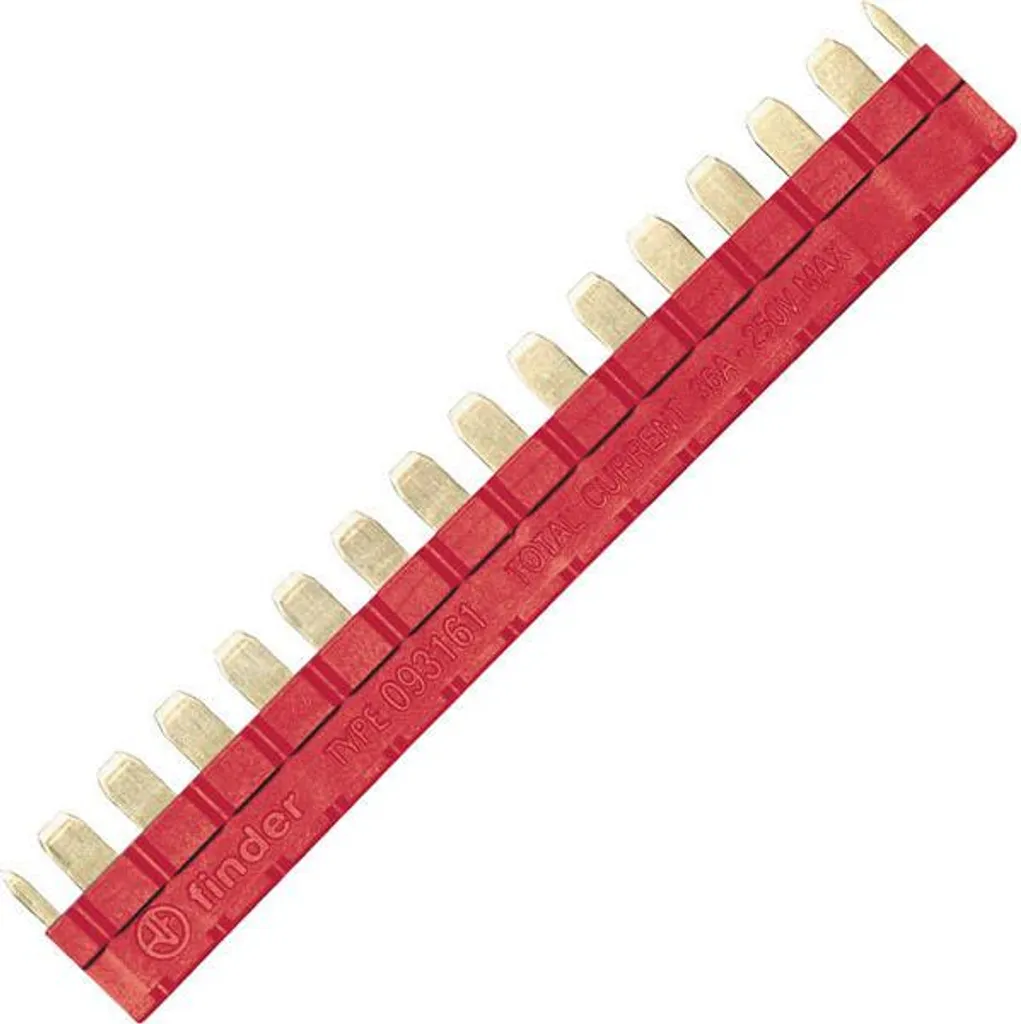 Ponte a pettine cercatore numero di poli: 16 rosso 1 pz