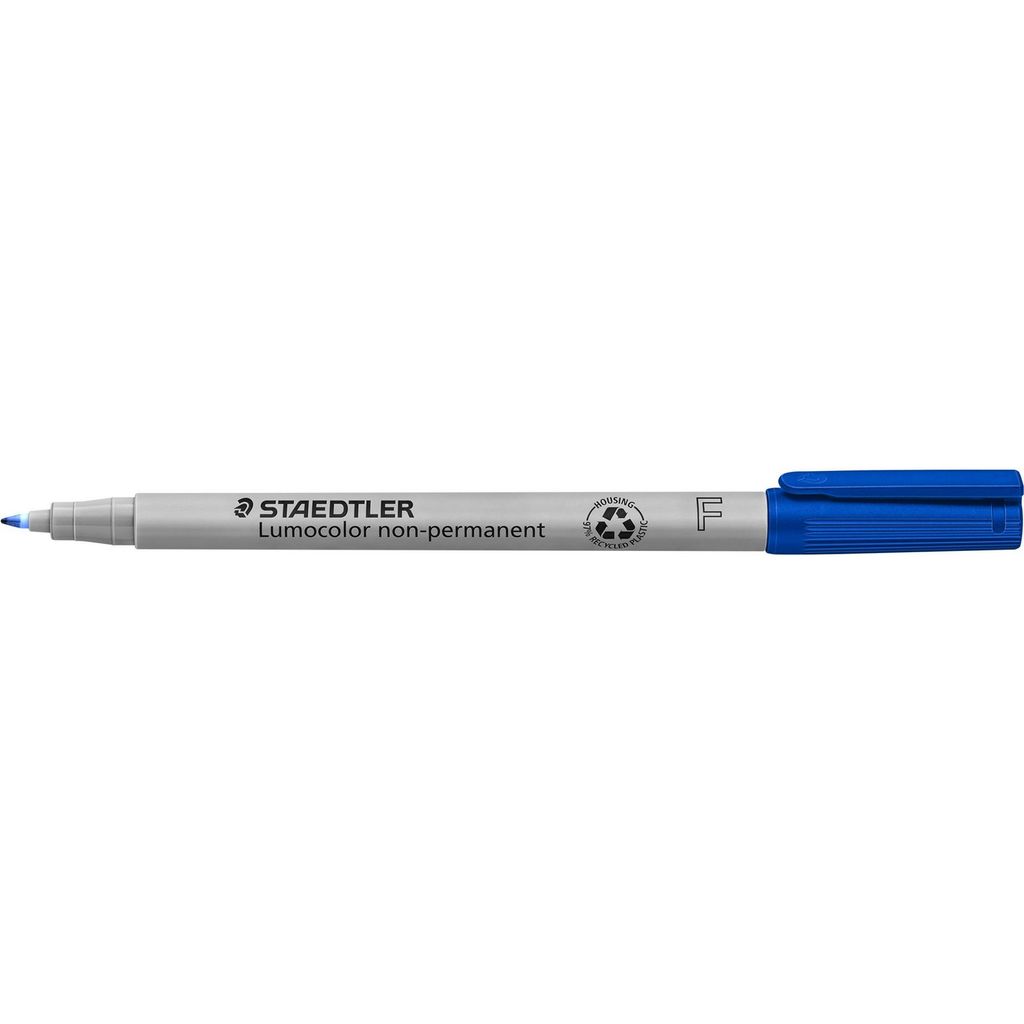 Penna a foglio lavabile F blu Lumocolor Staedtler Immagine del prodotto 
