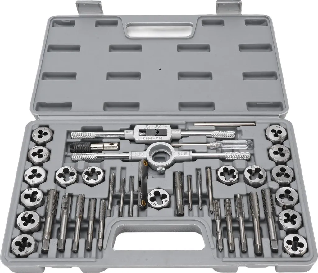 Réparer un Filetage Cassé avec ce Kit Tarauds et Filières SAE 40 Pcs