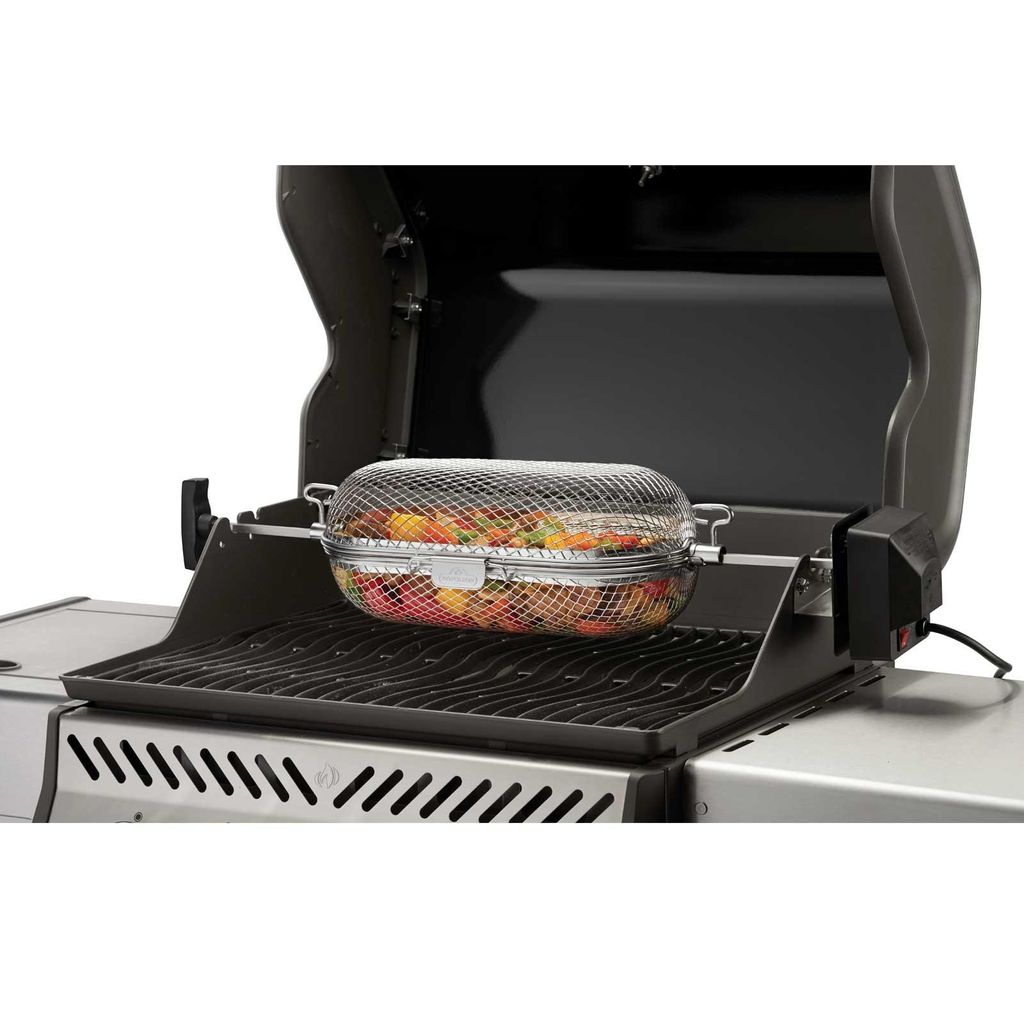 Napoleon Edelstahl-Grillkorb für Drehspieß 64000 Produktbild 
