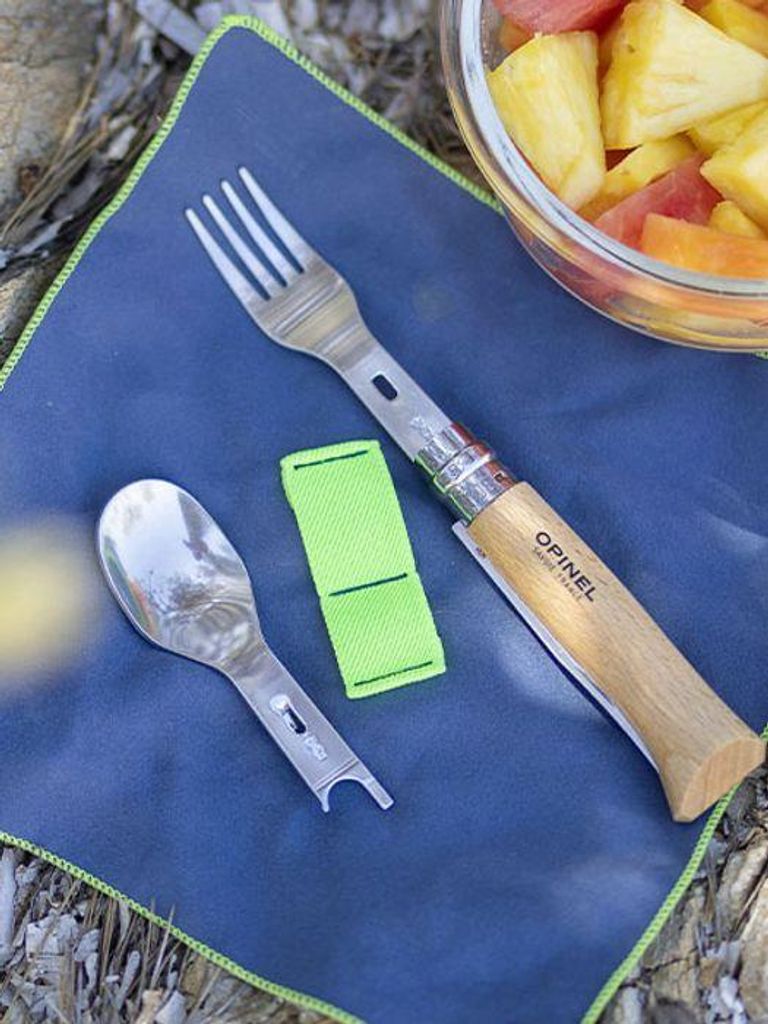 Opinel Picnic Plus 3-teilig, Löffel/Gabel 002501 Produktbild 