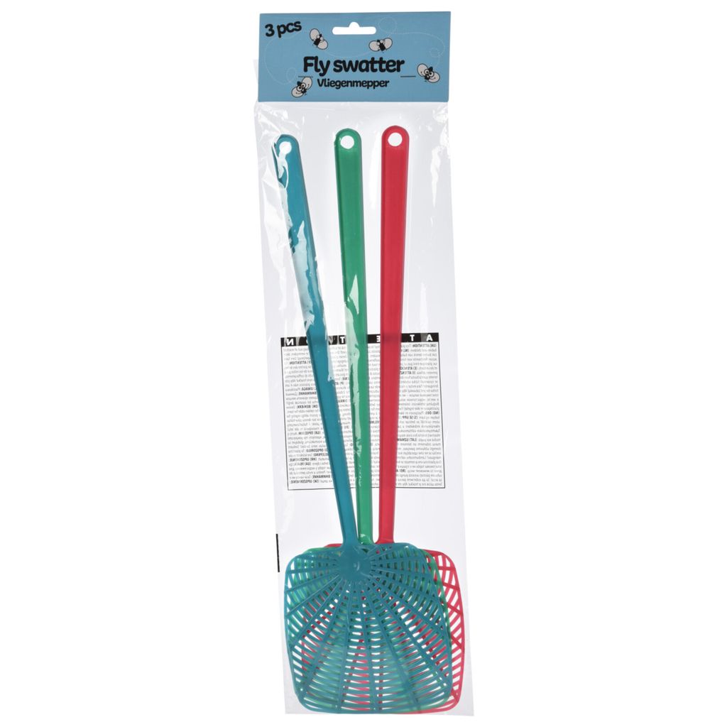 Altre marche Scacciamosche 3 pezzi Rosso/Blu/Verde Immagine del prodotto 