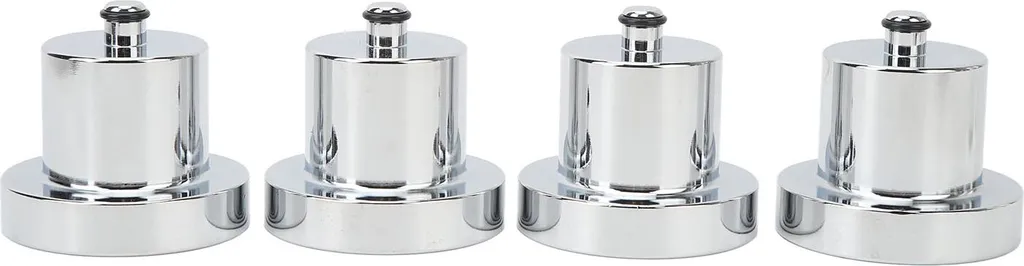 4 Supports de Cric pour Rivian R1T R1S en Alliage Aluminium Argenté