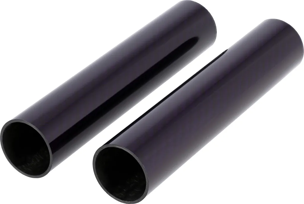 Kit 2 Cover Manubrio Telescopico 165mm Carbonio Viola Genuino