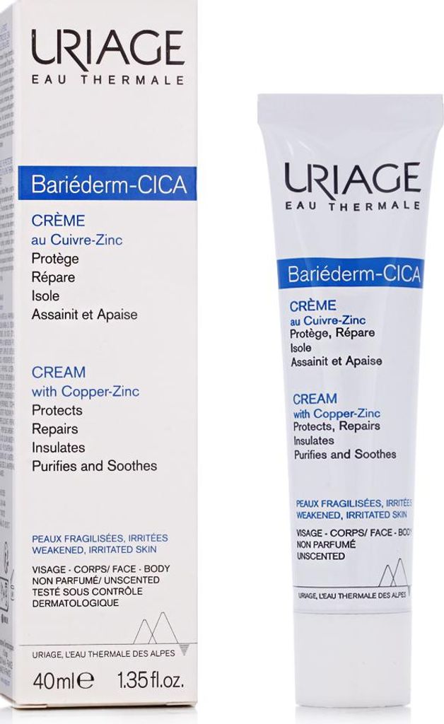 Uriage Bariederm Repairing Cica-Cream 40 ml Produktbild 