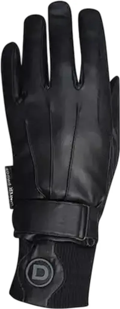 Gants d'équitation Dublin WB2250 Thinsulate imperméables mixtes noirs