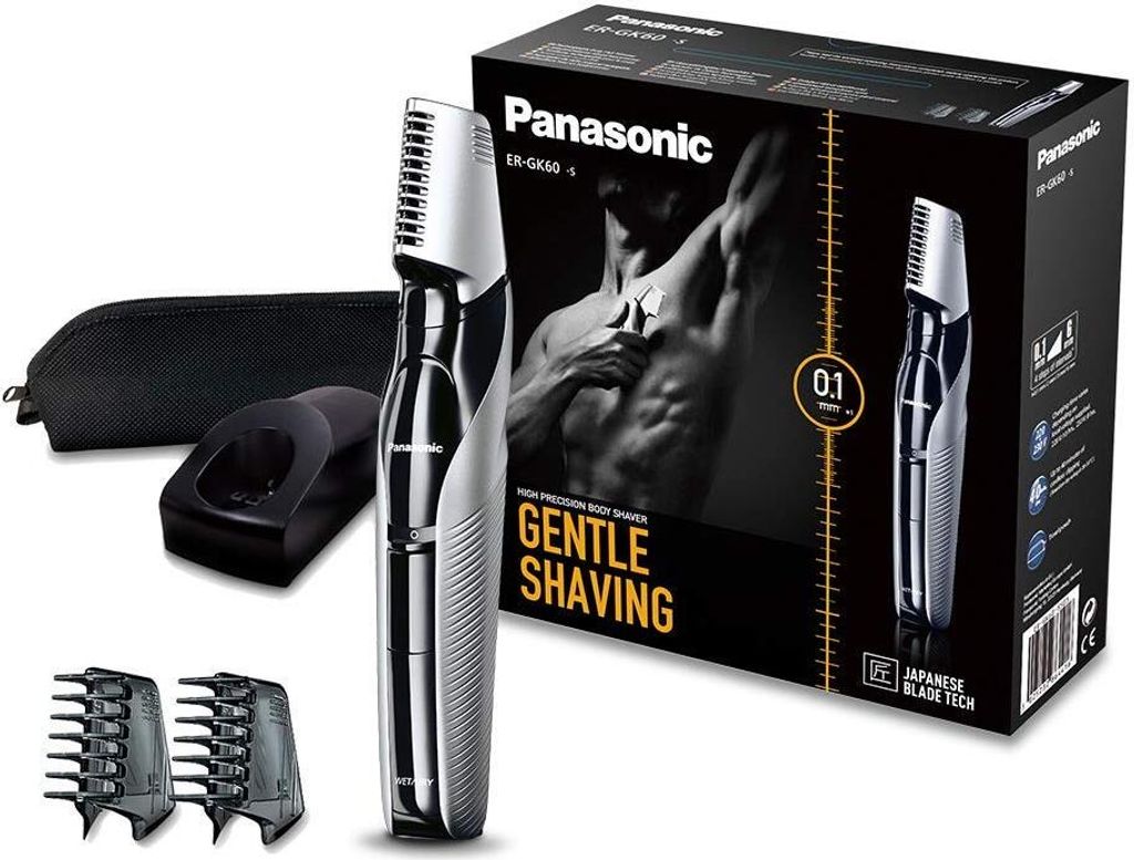 Panasonic ER-GK60-S503 Trymer do włosów na ciele Golarka do Zdjęcie produktu 15