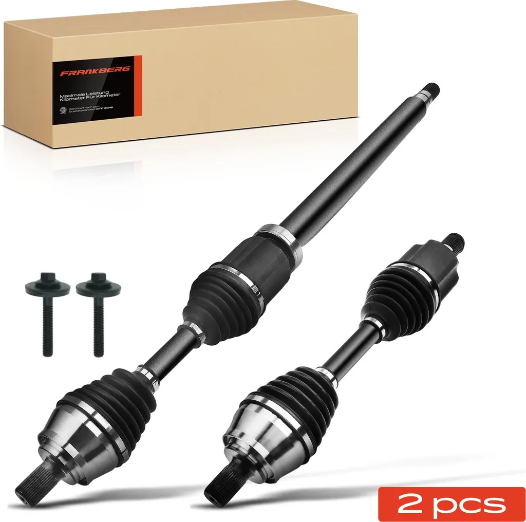 Arbre de transmission avant Volvo V40 525 robuste en acier forgé 2 unités