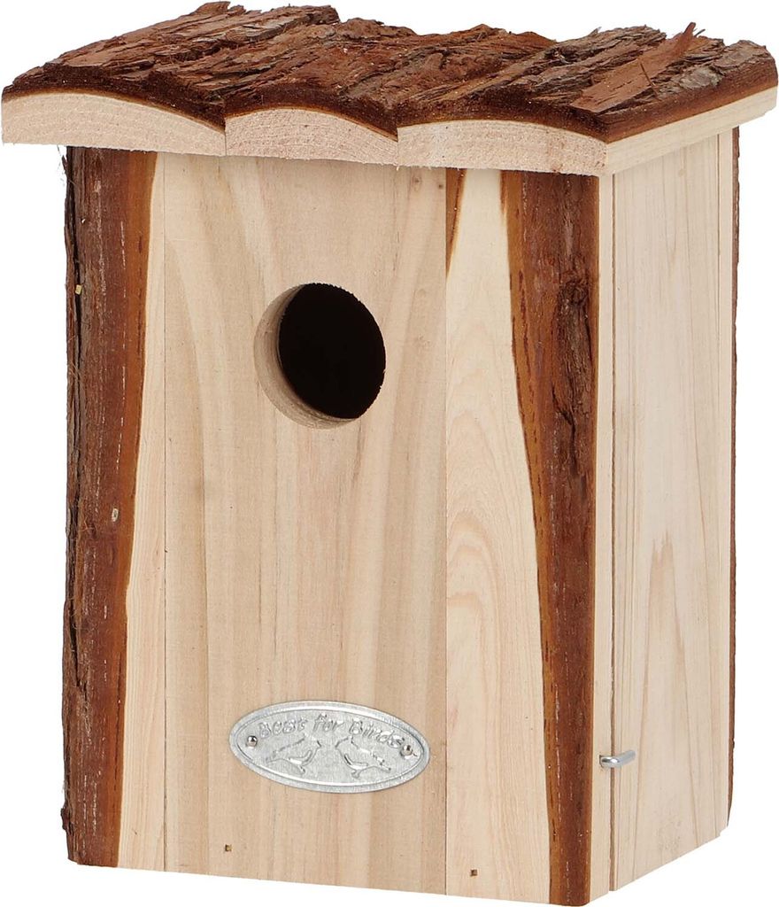 Esschert Design Nistkasten für den Zaunkönig mit Rindendach Produktbild 