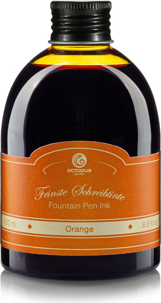 Schreibtinte Orange 250 ml