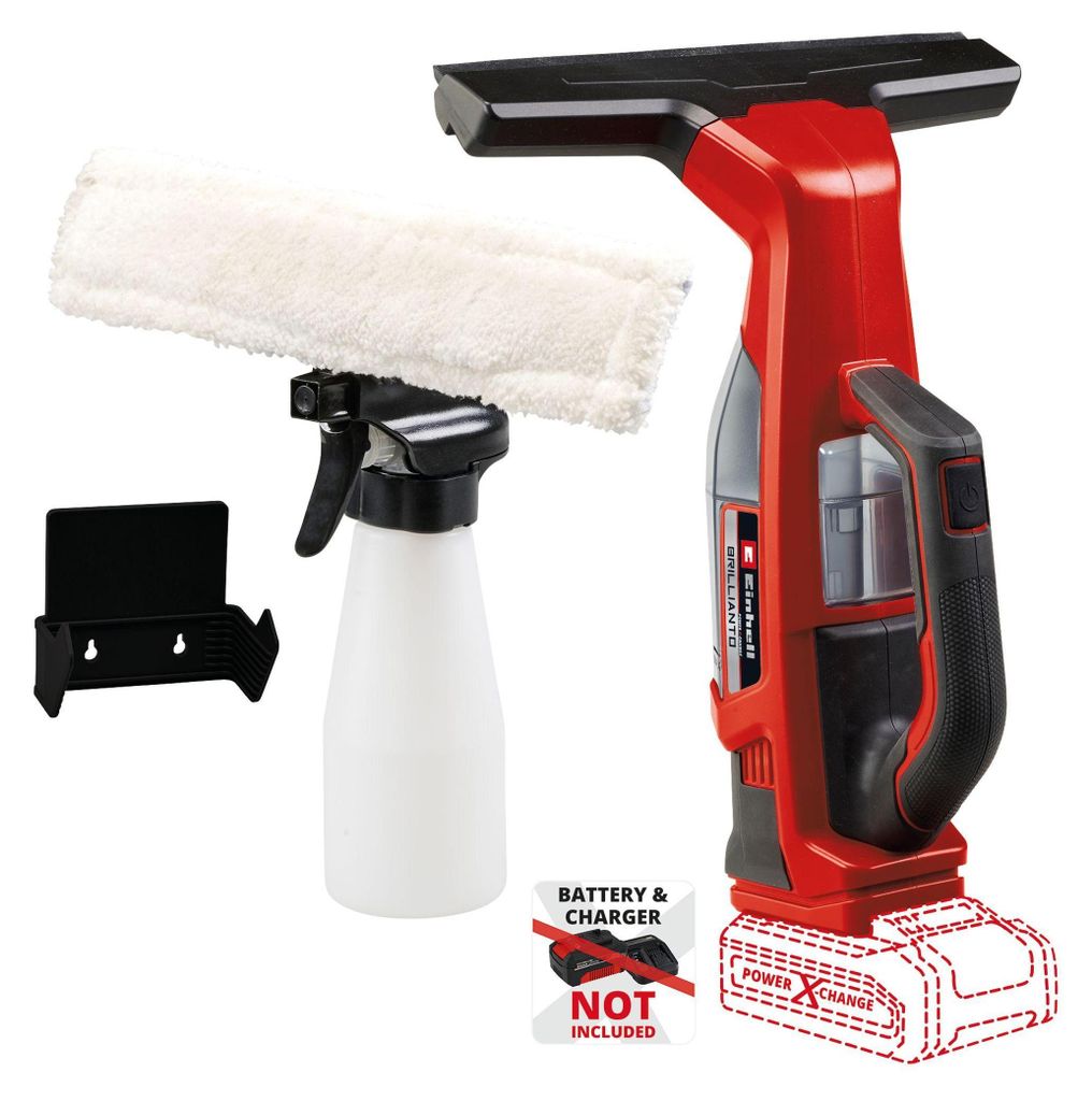 Einhell Akku-Fensterreiniger Brillianto Produktbild 