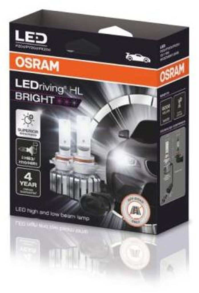 Osram Hb3(9005)/H10/Hir1 Ledriving Hl Bright 6000K 19.0W Produktbild 