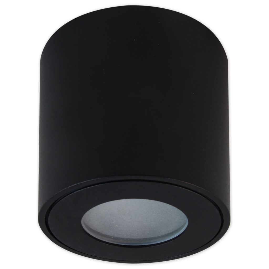 Oprawa Natynkowa Tuba GU10 Okrągła Czarna 84mm IP54 Zdjęcie produktu 