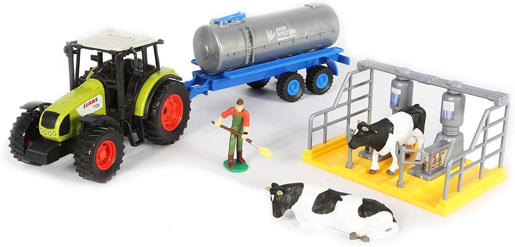 Bauernhof-Set Traktor-LKW Sound-Lichter, Spielzeug \ Spielzeugautos
