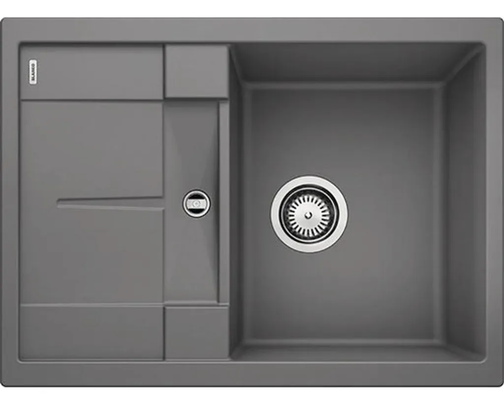 Évier Blanco Metra 45 S Compact en Granit Silgranit Gris Rocher