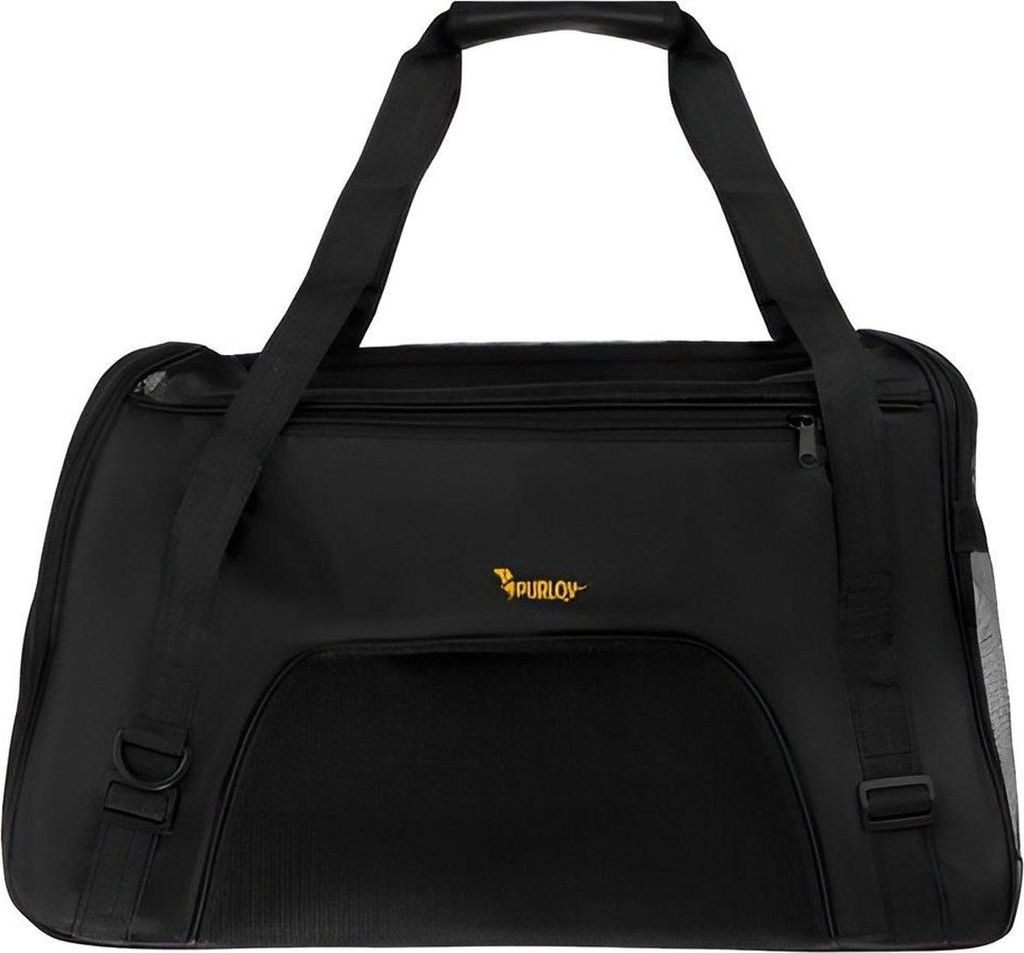PURLOV 20940 Sac de transport pour chiens/chats noir Image du produit 