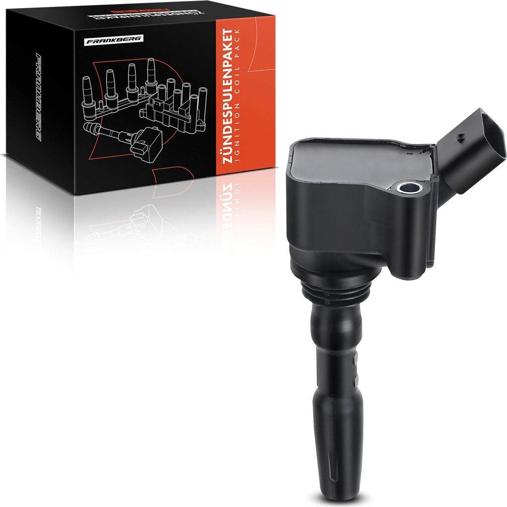 Frankberg 1x Zündmodul Zündspule für VW Golf Sportsvan VI VII Variant Polo Passat Beetle Caddy Alltrack MPV Kasten/MPV