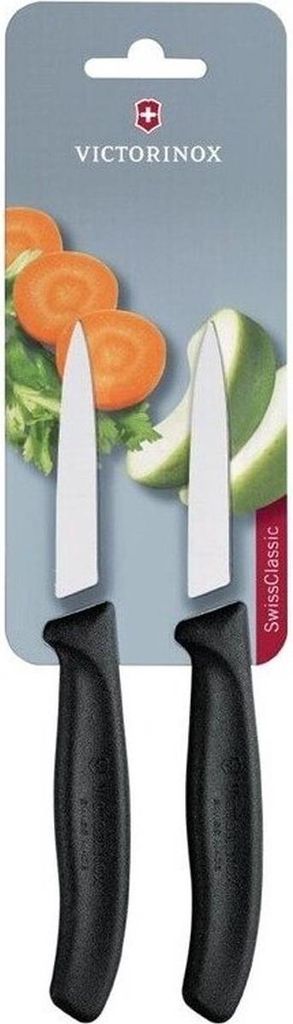 Victorinox Classic groente/schilmes glad 8cm 2st - zwart Produktbild 