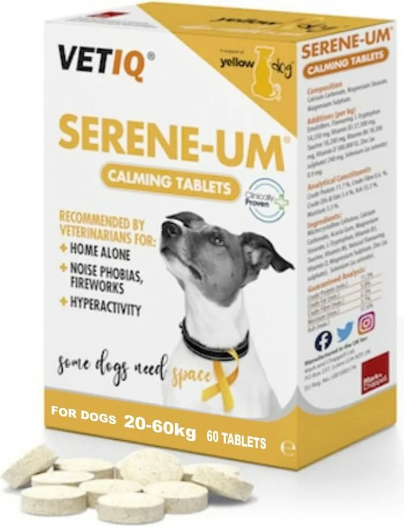 Planet Line Serene: Benessere Psicofisico Integratore per Cani 60 Unità