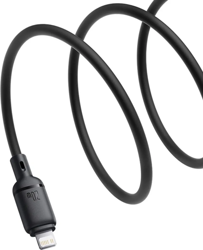 Câble USB-C vers Lightning PD 20W 2m Baseus - Finition Silicone Soyeux - 3