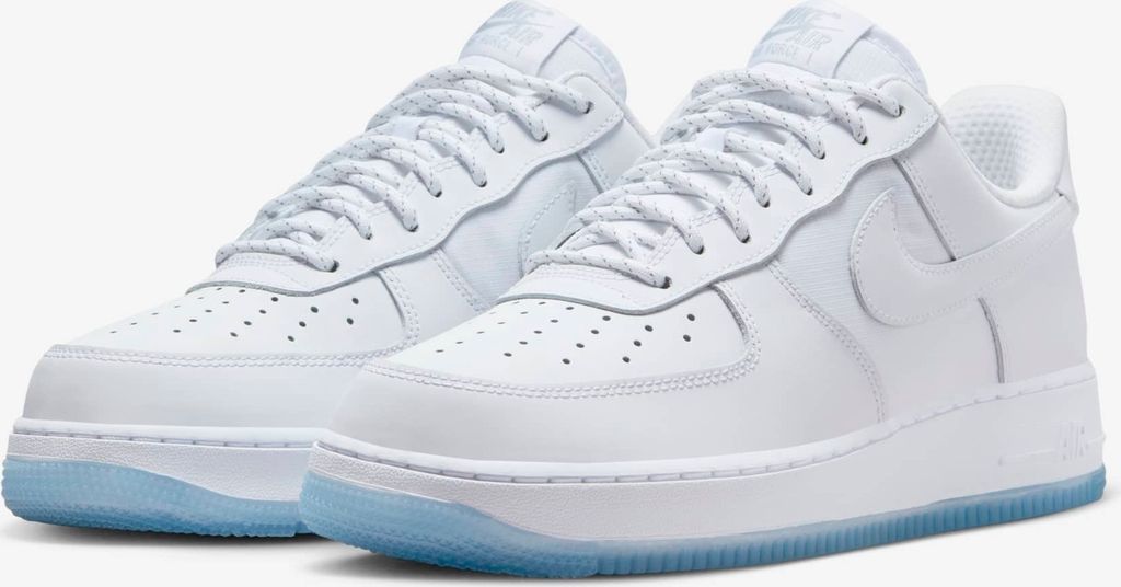 Air Force Ice Blue Sole Clear Sole Air Force Icy Sole Nike Air