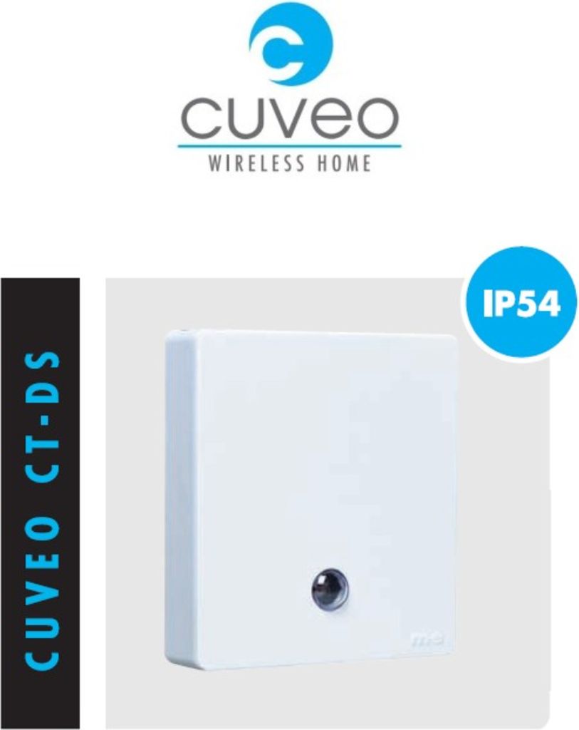 Funk-Dämmerungs-Schalter für Innen und Aussen IP 54, CUVEO, Farbe weiß