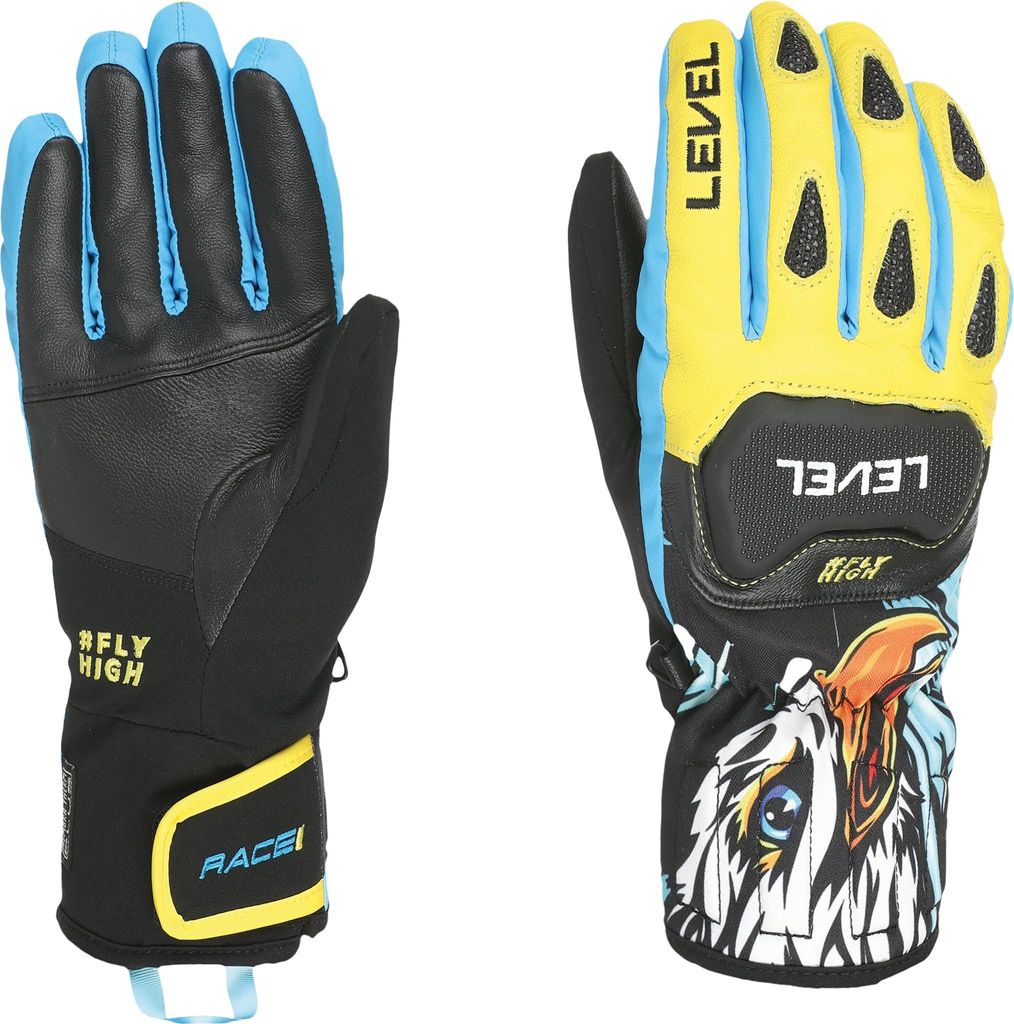 Level Replica Glove Yellow-Blue 10-XXL