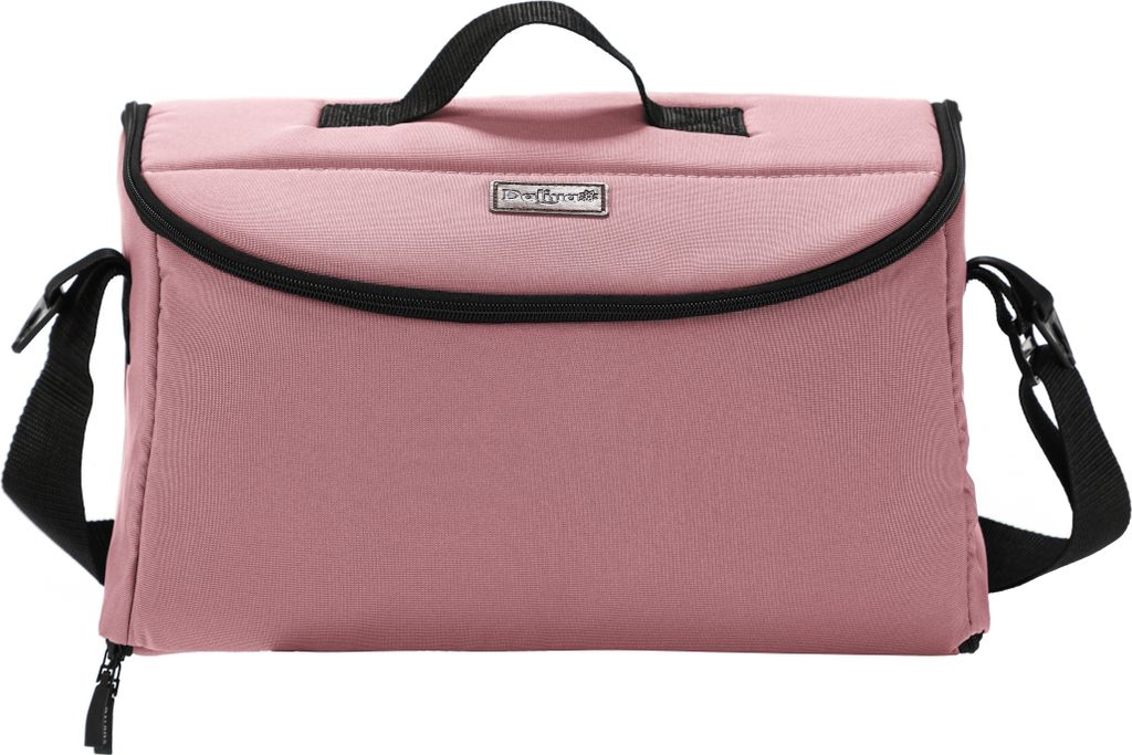 Daliya ALPINO 2in1 Wickeltasche Schwarz – Mamabag, Wickelrucksack, Kinderwagentasche, Wickelunterlage, Baby Wickeltasche, Organizer für Eltern