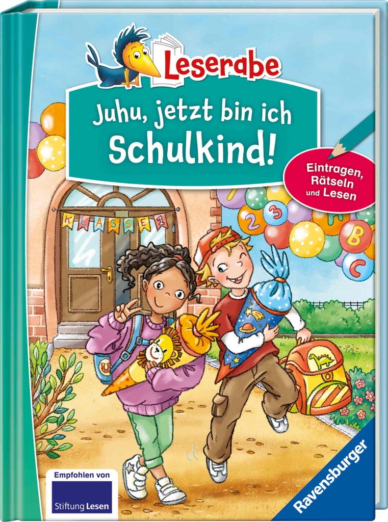 Ravensburger Buch Erstlesetitel Leserabe Sonderausgaben Juhu, jetzt bin ich Schulkind! 46383