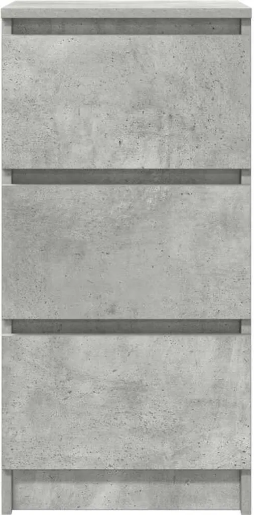 Mobiletto Ufficio vidaXL Grigio Cemento | Organizer Compatto 76cm - 6