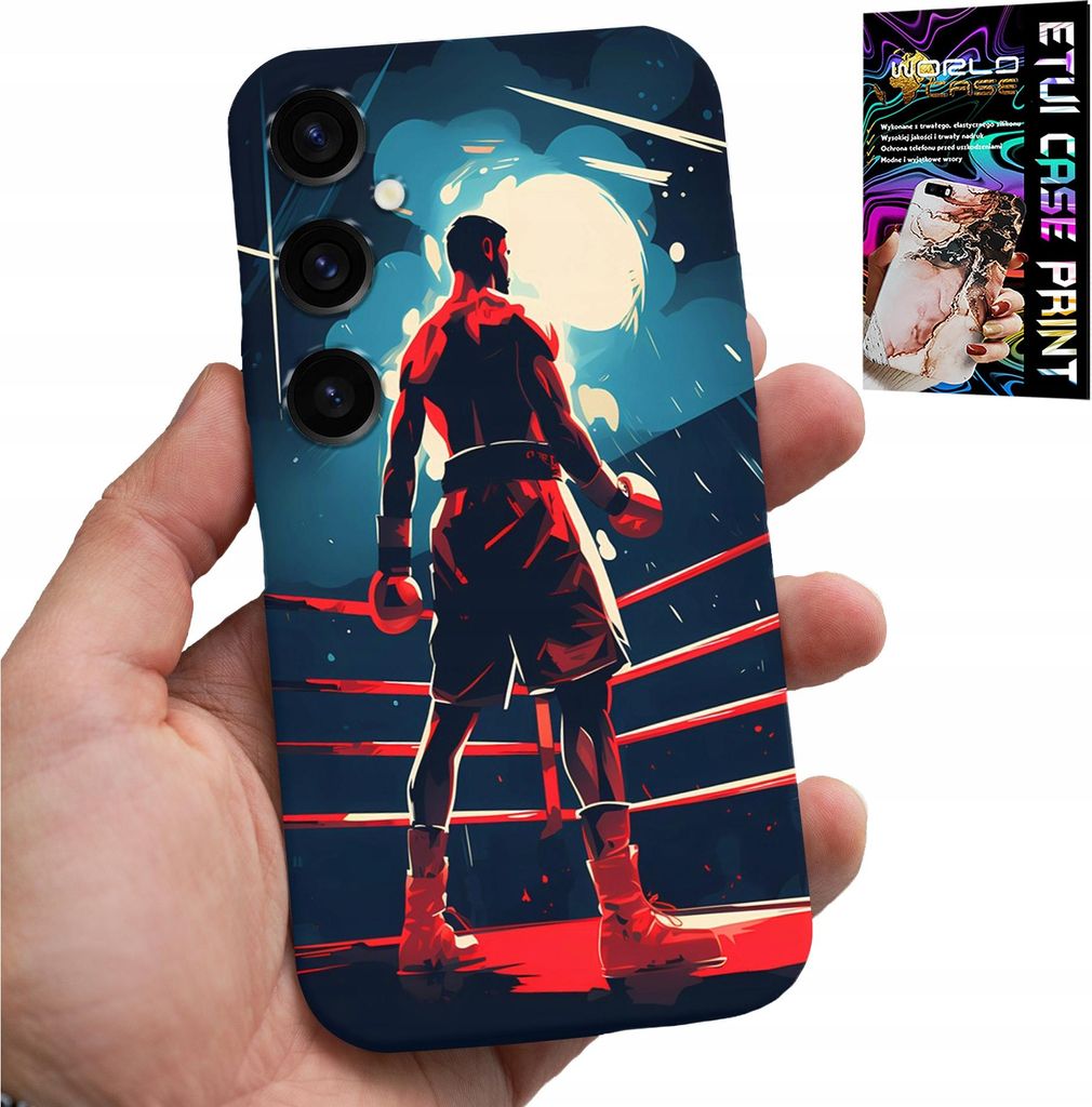 Fall Für Samsung Galaxy S24 Plus - Boxen Kampfsport Boxer Designs + Glas