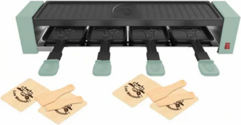 Service à Raclette Meuuuh Little Balance Design Sapin pour 4 Personnes
