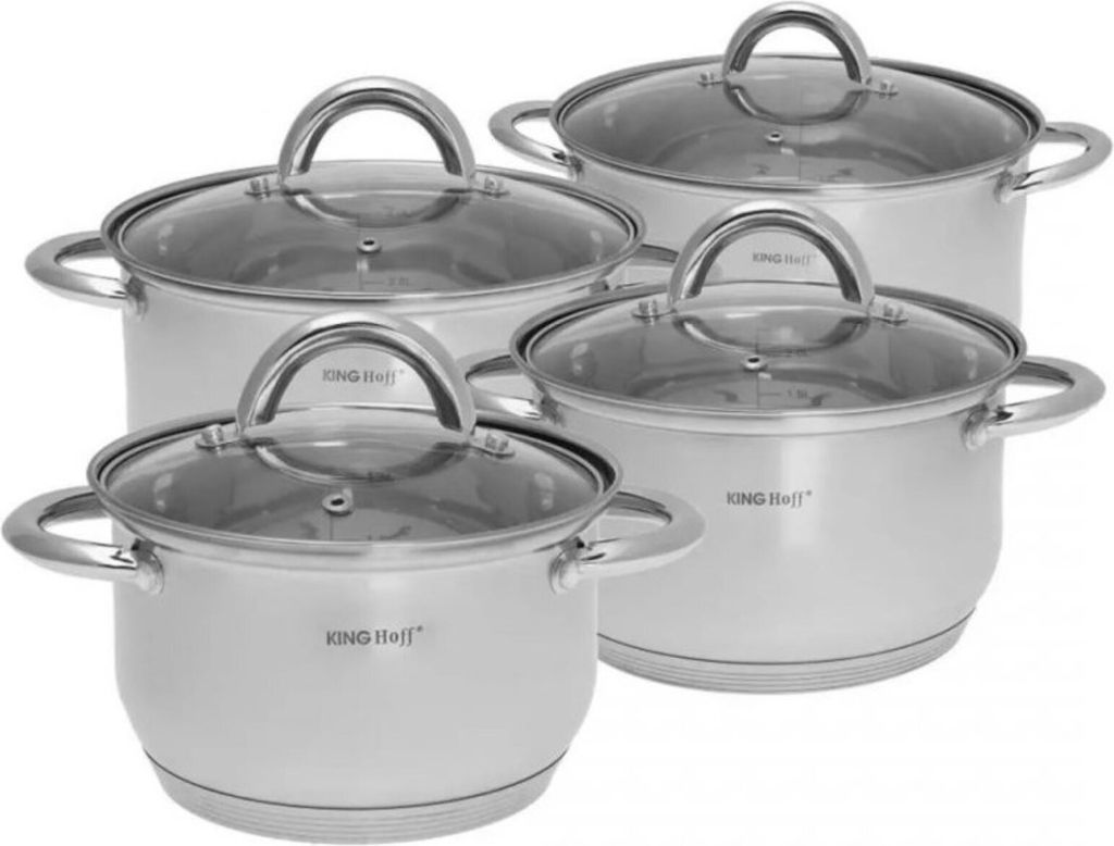 Deik Set pentole induzione, Batteria pentole, 12 Pezzi, Acciaio Inossi
