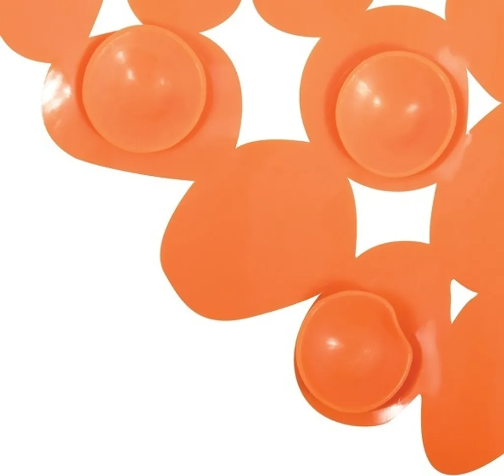 Tappetino Antiscivolo MSV Ciottoli Arancioni 39x99 cm | Arredo Bagno Moderno