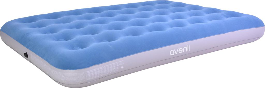 Avenli aufblasbares Luftbett / Campingmatratze blau Produktbild 