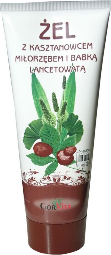 GORVITA Gel mit Rosskastanie, Ginkgo und Wegerich 200 ml