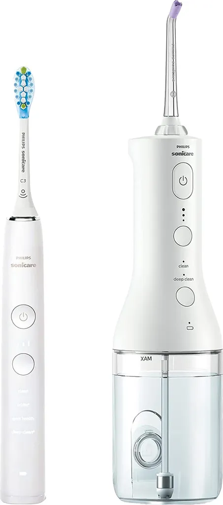 Philips Sonicare HX3866/41 blanc Douche buccale Power Flosser 3000